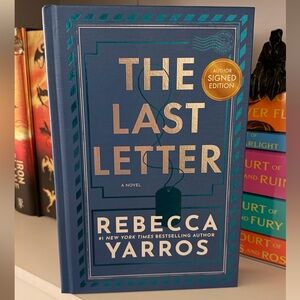 The Last Letter by Rebecca Yarros Signed